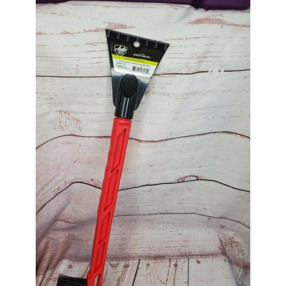 Auto Drive Winter Driving Snow Brush & Ice Scraper, 24″ Length, Red - Picture 4 of 9